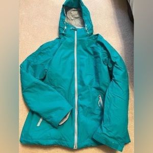 WOMENS COLUMBIA 3 in 1 Interchangeable jacket system. Size medium.